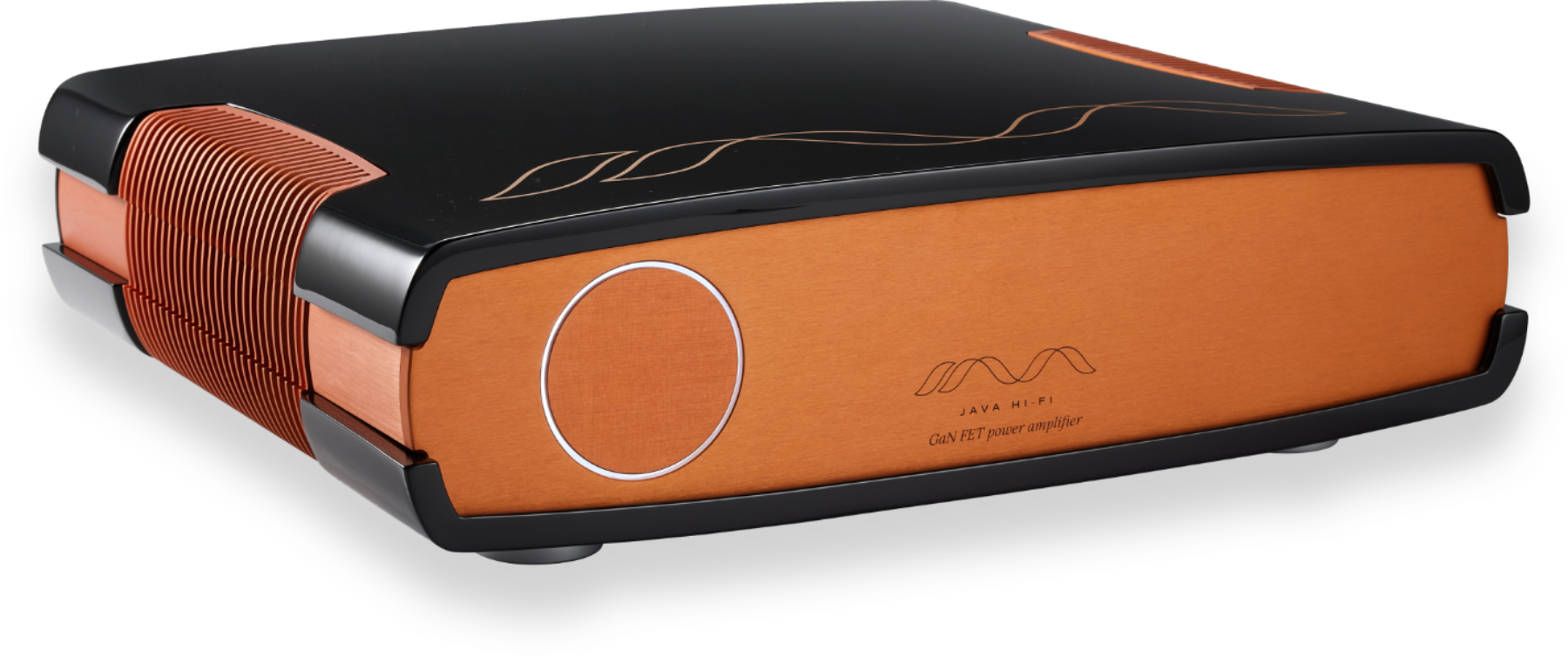 Double Shot GaN FET Stereo Power Amplifier Java HiFi